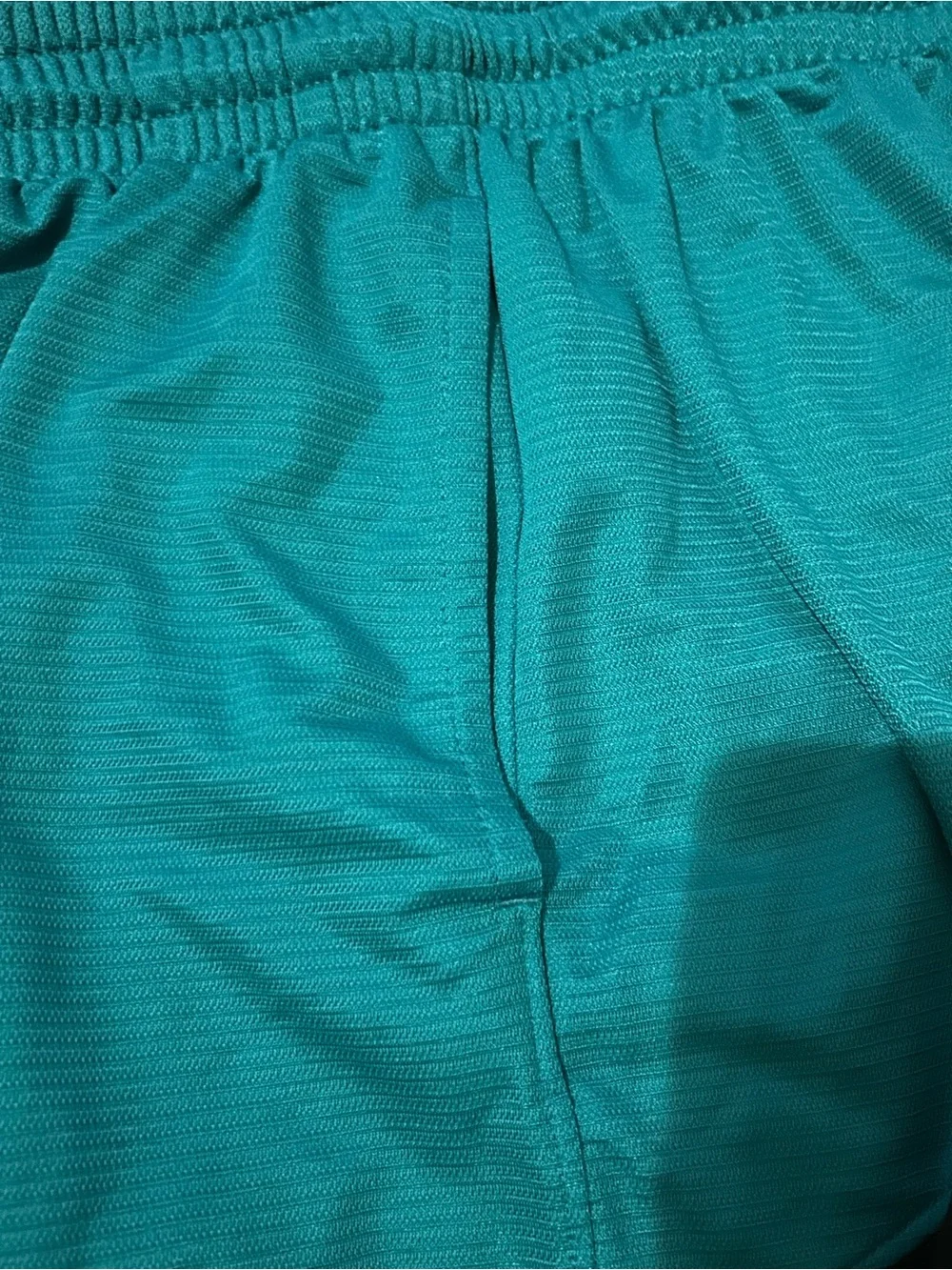 Nike Teal and Black Men’s Athletic Shorts